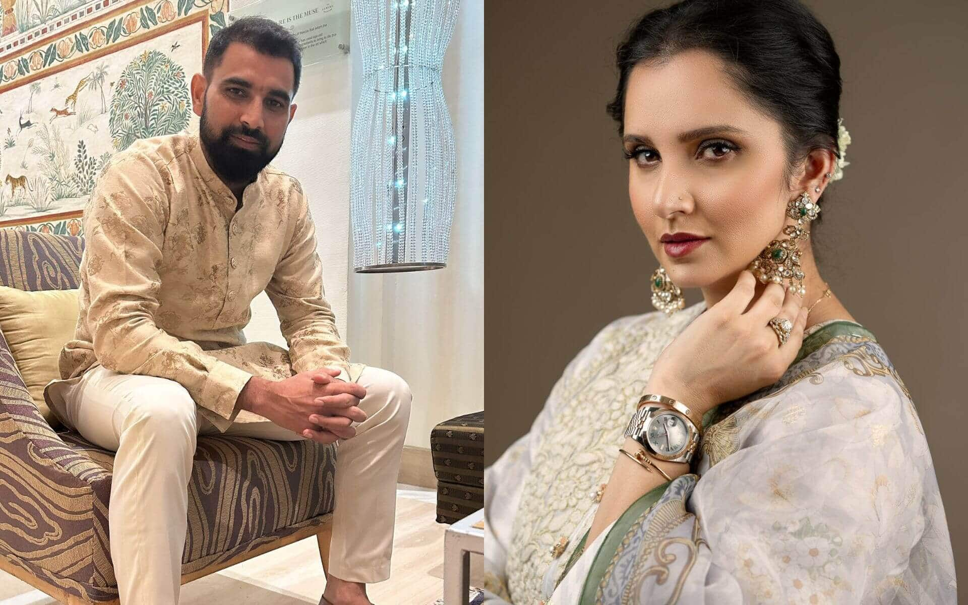 'Weird And Done Purposely..,': Mohammed Shami Shuts Down Marriage Rumours With Sania Mirza